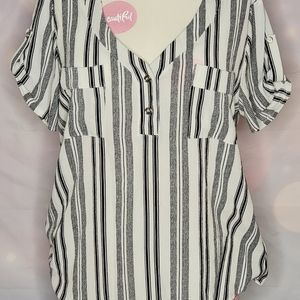 Striped  Blouse
